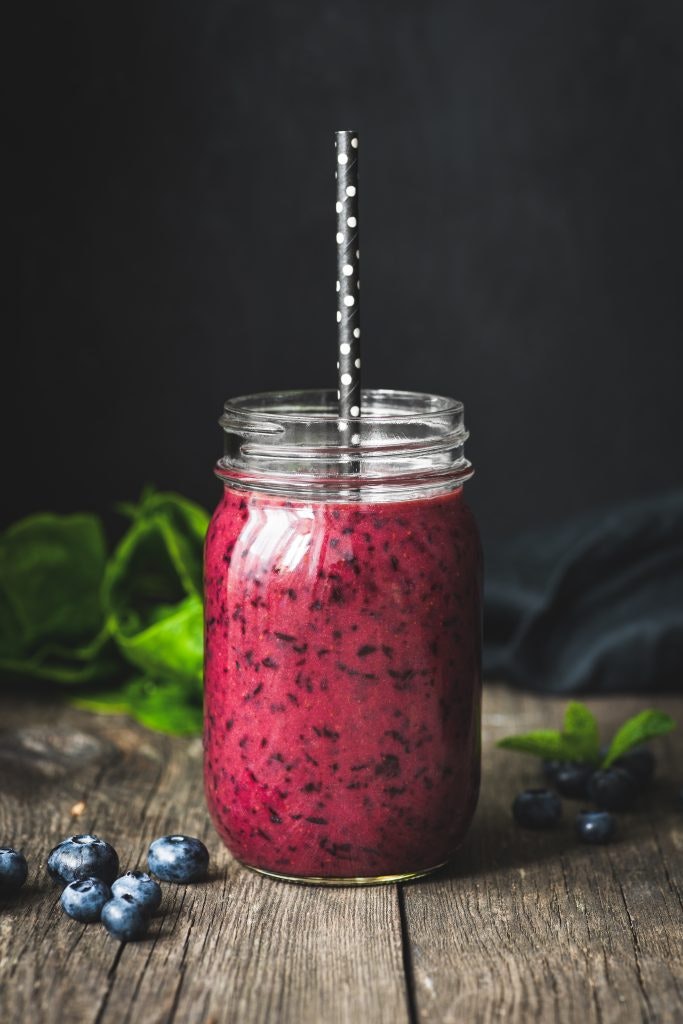 The Berry Kale Smoothie