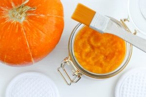 Pumpkin peel treatment